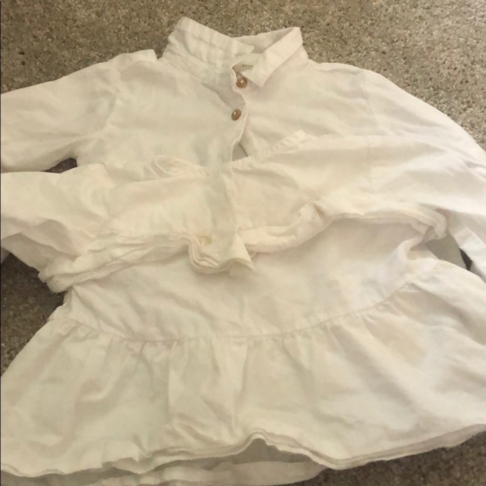 Zara long sleeve baby tops